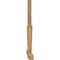Ekena Millwork Kennewick Timber Gable Bracket, Western Red Cedar, 96"W x 52"H x 3 1/2"D x 3 1/2"F, 13/12 Pitch GBW096X52X0404KEN00SWR - alternate 2